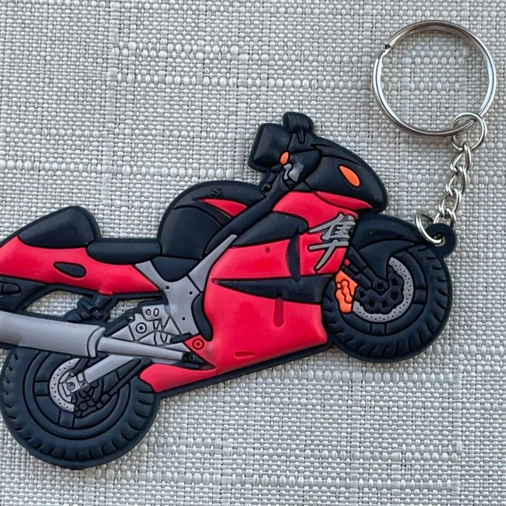 Key Chain Heavy Bike Sport Bike Rubber Keys Holder Keychains